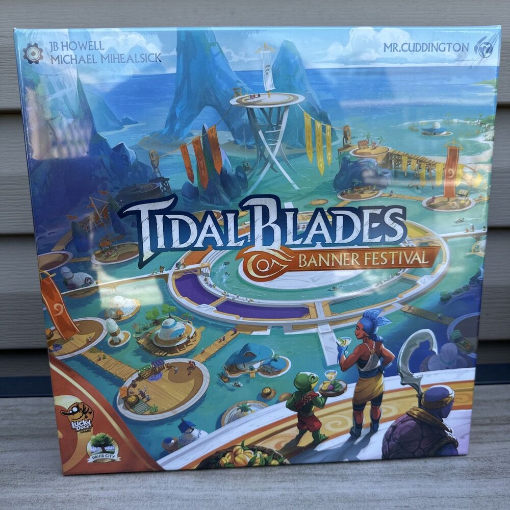 Tidal Blades- Banner Festival Game - Brand New Factory Sealed
